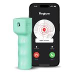 Spray cu piper smart 5-in-1 Plegium Mini, Alarma 130dB, 114 x 30 mm, Capacitate 13ml, GPS, Apelare de urgenta, LED pentru orientare, Mint Green 8 - lerato.ro