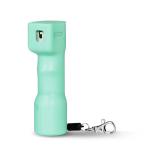 Spray cu piper smart 5-in-1 Plegium, Alarma 130dB, 115 x 30 mm, Capacitate 13ml, GPS, Apelare de urgenta, LED pentru orientare, Mint Green 2 - lerato.ro