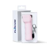 Spray cu piper smart 5-in-1 Plegium Mini, Alarma 130dB, 114 x 30 mm, Capacitate 13ml, GPS, Apelare de urgenta, LED pentru orientare, Roz 4 - lerato.ro