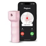 Spray cu piper smart 5-in-1 Plegium Mini, Alarma 130dB, 114 x 30 mm, Capacitate 13ml, GPS, Apelare de urgenta, LED pentru orientare, Roz 8 - lerato.ro
