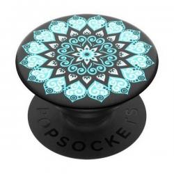 Suport universal pentru telefon Popsockets 2 Peace Mandala Sky, Extensibil, Negru/Albastru