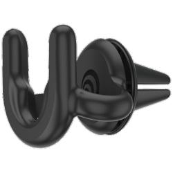 Suport auto Popsockets PopGrip, Air Vent Mount, Compatibil MagSafe, Ajustabil, Negru