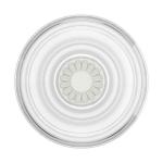 Suport magnetic universal pentru telefon Popsockets 2 Clear, Extensibil, Alb 3 - lerato.ro