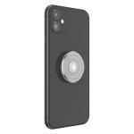Suport magnetic universal pentru telefon Popsockets 2 Clear, Extensibil, Alb 5 - lerato.ro