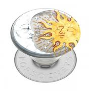Suport universal pentru telefon Popsockets PlantCore Grip Sun and Moon, Extensibil, Graphics