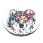 Suport universal pentru telefon Popsockets 2 Wolf, Extensibil, Graphics 3 - lerato.ro