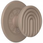 Suport universal pentru telefon PopSockets Round PopOut Latte Curves compatibil cu MagSafe, Extensibil, Bej 2 - lerato.ro