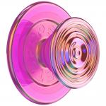 Suport universal pentru telefon PopSockets ipple Iridescent Aviation Opalescent compatibil cu MagSafe, Extensibil, Multicolor 2 - lerato.ro