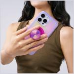 Suport universal pentru telefon PopSockets ipple Iridescent Aviation Opalescent compatibil cu MagSafe, Extensibil, Multicolor 8 - lerato.ro