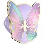 Suport universal pentru telefon PopSockets Enamel Butterfly Prism, Extensibil, Multicolor 5 - lerato.ro