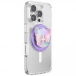Suport universal pentru telefon PopSockets Enamel Butterfly Prism, Extensibil, Multicolor 7 - lerato.ro