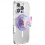 Suport universal pentru telefon PopSockets Enamel Butterfly Prism, Extensibil, Multicolor 8 - lerato.ro