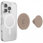 Suport universal pentru telefon PopSockets Kick-Out Grip Latte, Extensibil, Bej 8 - lerato.ro