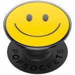Suport universal pentru telefon PopSockets PopTop Enamel Be Happy, Extensibil, Graphics 2 - lerato.ro