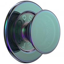 Suport universal pentru telefon PopSockets Round Nightshade Opalescent, Extensibil, Verde