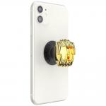 Suport universal pentru telefon PopSockets Say Cheese, Extensibil, Gold 8 - lerato.ro