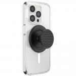 Suport universal pentru telefon PopSockets Round Aluminum Triangle Knurl Grip, Extensibil, Negru 7 - lerato.ro