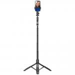 Selfie stick cu trepied si telecomanda Proove pentru telefon, Reglabil, 1.5m, Negru 8 - lerato.ro