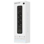 Prelungitor pentru interior Proove , 3 prize, 4x USB-A, 2x USB-C, 10A, 2500W, 250V, Lungime cablu 2m, Negru 7 - lerato.ro