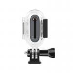 Carcasa protectie waterproof PU556T Puluz pentru camera video sport Insta360 GO 2 Negru/Transparent