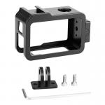Carcasa protectie aluminiu PULUZ PU928B compatibila cu camera DJI Osmo Action 3/4, Negru 3 - lerato.ro