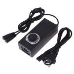 Cablu de incarcare PU2002EU Puluz cu Adaptor de Reglare a Intensitatii, Pentru Corturi  Foto/Video de 60 cm, Negru 2 - lerato.ro