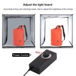 Cablu de incarcare PU2002EU Puluz cu Adaptor de Reglare a Intensitatii, Pentru Corturi  Foto/Video de 60 cm, Negru 5 - lerato.ro