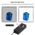 Cablu de incarcare PU2003EU Puluz cu Adaptor de Reglare a Intensitatii, Pentru Corturi  Foto/Video de 80 cm, Negru 4 - lerato.ro