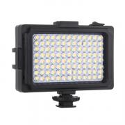 Lampa LED PU4096 Puluz pentru Camera Foto/Video, 1800 Lumeni, 104 Leduri, Cu 2 Moduri de Lumina Alb/Portocaliu, Negru