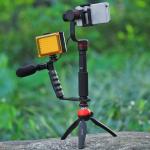 Lampa LED PU4096 Puluz pentru Camera Foto/Video, 1800 Lumeni, 104 Leduri, Cu 2 Moduri de Lumina Alb/Portocaliu, Negru 12 - lerato.ro