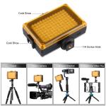 Lampa LED PU4096 Puluz pentru Camera Foto/Video, 1800 Lumeni, 104 Leduri, Cu 2 Moduri de Lumina Alb/Portocaliu, Negru 10 - lerato.ro