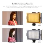 Lampa LED PU4096 Puluz pentru Camera Foto/Video, 1800 Lumeni, 104 Leduri, Cu 2 Moduri de Lumina Alb/Portocaliu, Negru 8 - lerato.ro