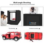 Mini studio portabil PU5060EU PULUZ, LED-uri incorporate, fundaluri multiple, fotografie/mini-filmulete de produs, 60x60cm, Negru 14 - lerato.ro