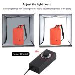 Mini studio portabil PU5060EU PULUZ, LED-uri incorporate, fundaluri multiple, fotografie/mini-filmulete de produs, 60x60cm, Negru 6 - lerato.ro