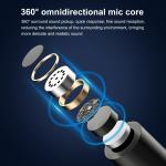 Set microfoane tip lavaliera PU3151B Puluz si recepetor cu USB-C, Omnidirectional, USB-C, Wireless, 2 bucati, Negru 5 - lerato.ro