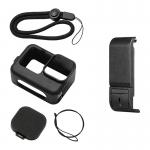 Carcasa cu snur si protectie lentila PULUZ PU540B compatibila cu camera GoPro Hero 9/10/11/12 Black, Negru 3 - lerato.ro