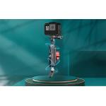 Sistem de prindere motocicleta PULUZ PU3210 pentru camere video sport, Vedere din spate, Rotire 360 grade, Negru 4 - lerato.ro