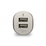 Incarcator auto PureGear, 2x USB-A, 24W, 4.8A, Alb 3 - lerato.ro