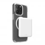 Baterie externa Puro Power Mag compatibila MagSafe, 5000mAh, Incarcare Wireless 15W, 1x  USB-C, Cablu USB-A la USB-C inclus, Alb 2 - lerato.ro