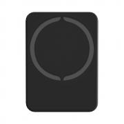 Baterie externa Puro Mini Power Mag, 4200mAh, Compatibil MagSafe, Incarcare Wireless 15W, USB-C, Negru