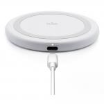 Incarcator wireless Puro Wireless Charger, PD 15W, 2A, Quick Charging, USB-C, Alb 5 - lerato.ro