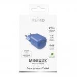 Incarcator retea Puro GaN, 20W, 3A, 1xUSB-C, Fast Charging, Albastru 3 - lerato.ro