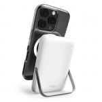 Baterie externa Puro 10000mAh, 20W, USB-C, MagSafe, Alb 2 - lerato.ro