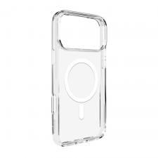 Carcasa Puro Lite White Ring cu MagSafe compatibila cu iPhone 17 Pro Max, Transparent