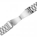 Curea din otel inoxidabil Puro METAL compatibila cu Samsung Galaxy Watch 4 / 4 Classic / 5 / 5 Pro / 6 / 6 Classic, Silver 4 - lerato.ro