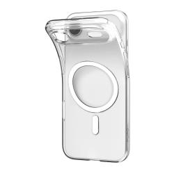 Carcasa Puro MAG Ultra-Slim cu MagSafe compatibila cu iPhone 17 Air, Transparent