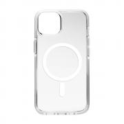 Carcasa Puro Lite Mag Pro cu MagSafe compatibila cu iPhone 15, Transparent