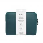 Husa din neopren Puro Slim Pocket compatibila cu laptop 13 inch, Verde 3 - lerato.ro