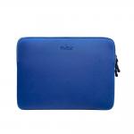 Husa din neopren Puro Slim Guard compatibila cu laptop 13-14 inch, Albastru 2 - lerato.ro