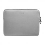Husa din neopren Puro Sleeve compatibila cu laptop 14 inch, Silver